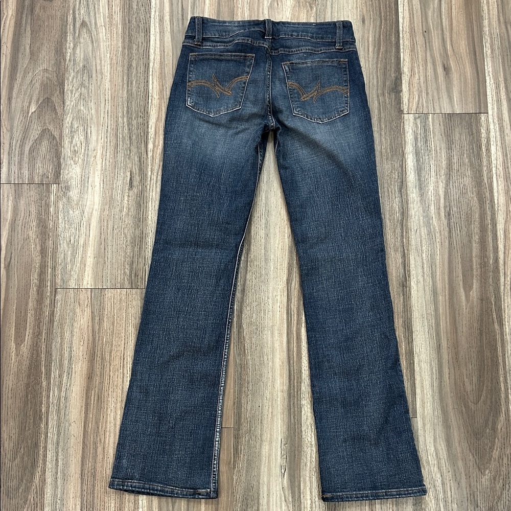 Wrangler Women's Dark Blue Boot Cut Jeans - Picture 3 of 4